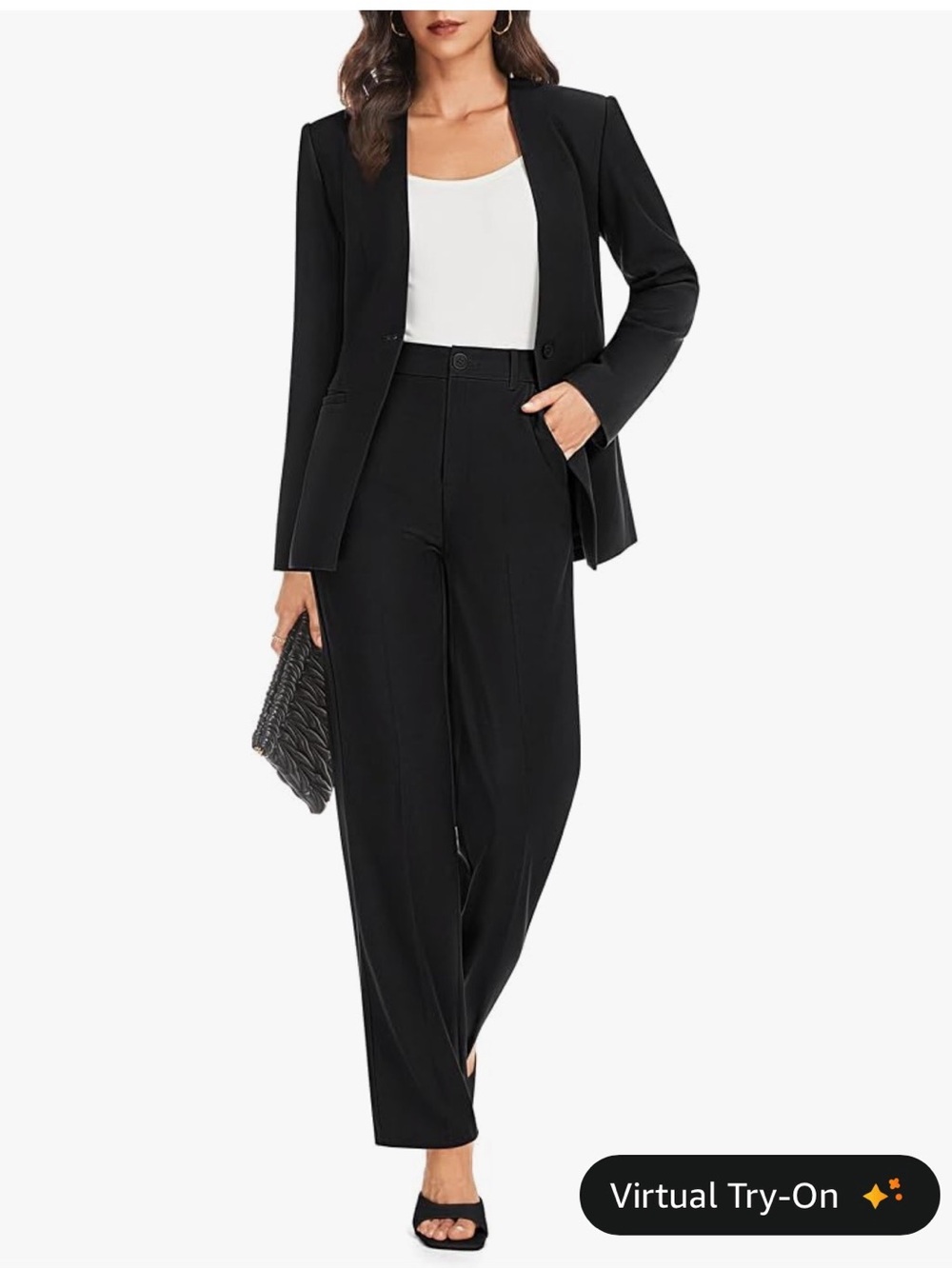 Classic Black Women’s Suit